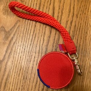 Rothy’s Carry Keychain, Red/Pink/Yellow